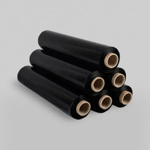 Folia stretch 3kg czarna