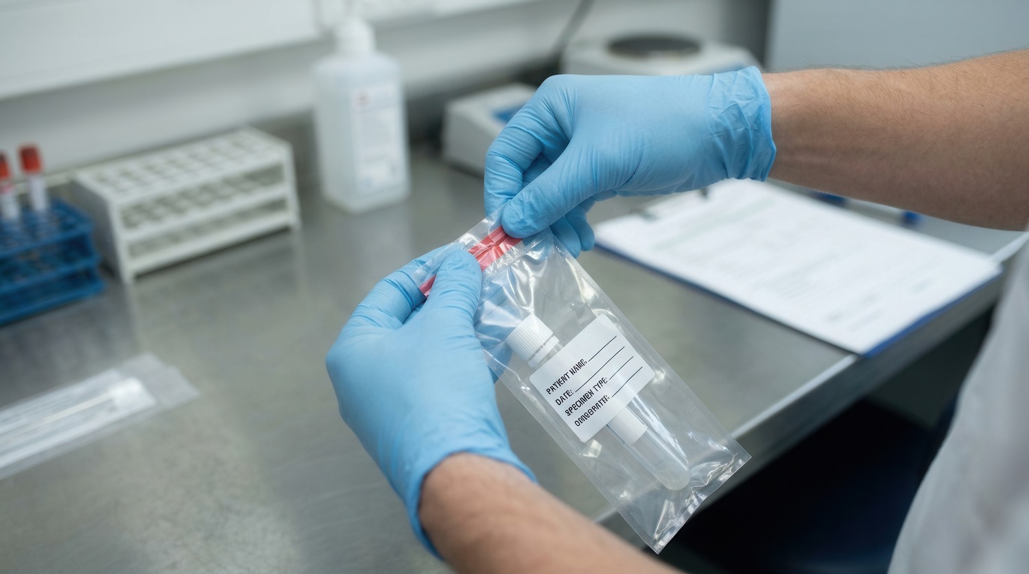Pakowanie wyrobów medycznych i laboratoryjnych – dlaczego małe woreczki strunowe są niezastąpione w branży medycznej?